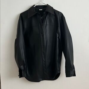 Smash + Tess Vegan Leather Shacket